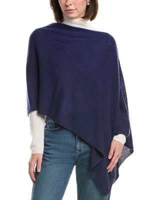 Hannah Rose Pearl Trim Cashmere Topper Women's Blue - Image 1 of 3
