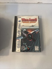 SEGA Wing Arms Sega Saturn 1995 Manual Included Action Adventure NTSC-U/C