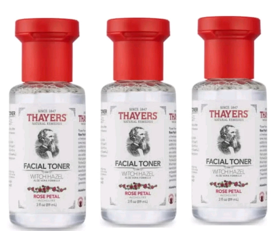 3x Thayers Rose Petal Facial Toner 89ml (267ml) - Image 1 of 3