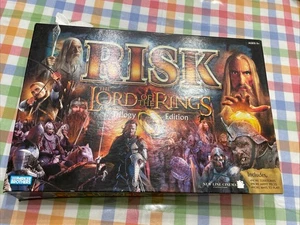 Risk The Lord of The Rings Trilogy Edition 2003 Board Game 100% COMPLETE! w/Ring - Picture 1 of 13