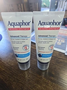 Aquaphor Healing Ointment Advanced Therapy Skin Protectant Touch-Free 3 Ounce - Picture 1 of 2