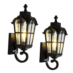Motion Sensor Dawn to Dusk Outdoor Sensor Light Fixture Waterproof Porch - Picture 1 of 8