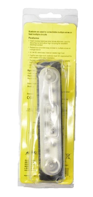 Blue Sea 10 Gang Common BusBar 2300 Series 10 x #8-32 Screw Terminal w Cover - Image 1 of 4