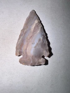Flint Ridge Point Native American Arrowhead Ohio Early Archaic - Picture 1 of 3