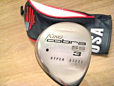 Madera de calle Cobra SS Hyper Steel 3 15* Aldila HM Tour grafito rígido para hombre diestro Foto 1 de 4