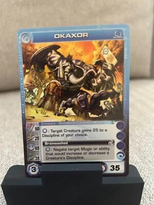 CHAOTIC SUPER RARE OKAXOR CARD - Picture 1 of 2