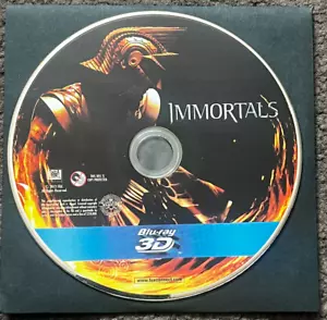 NEW immortals 3D (2011) - Blu-ray disc only in clear plastic envelope / no case - Picture 1 of 3