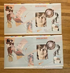 Lot 6 VTG RARE Justin Hayward The Moody Blues Artist Proof Vinyl Record Covers - Picture 1 of 12