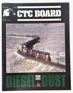 Apr 1989 CTC Board Railroad Train Magazine Western Pacific Diesel & Dust Part 1 - Picture 1 of 1