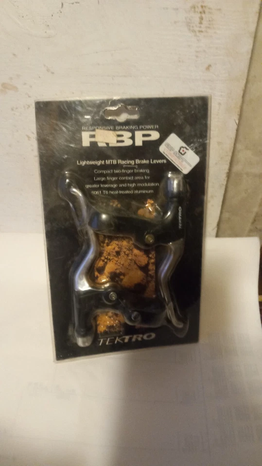 Nuevo de Lote Antiguo MTB Tektro Palancas de Freno Compatible con GRIP SHIFT Foto 1 de 4