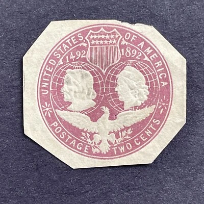 U349 Columbus Liberty 2c 1892 - Image 1 of 2