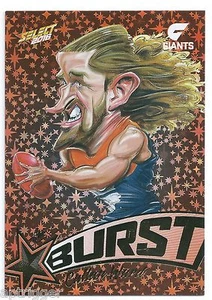2016 Select Footy Stars Starburst Caricature (SB36) Callan WARD GWS - Picture 1 of 1