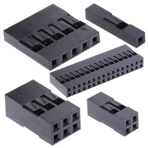 10 Stück Pinheader Buchsenstecker Raster 2,54mm einreihig 1-polig bis 32-polig - Bild 1 von 17