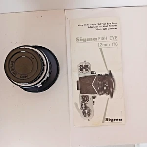 Sigma Fish Eye Ultraweitwinkel 12mm f/8 FÜR TEILE NICHT GETESTET - Bild 1 von 22