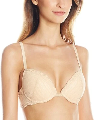 Sujetador push up Cosabella 168492 para mujer Dolce Beautie con aros de encaje rubor talla 36D Foto 1 de 2
