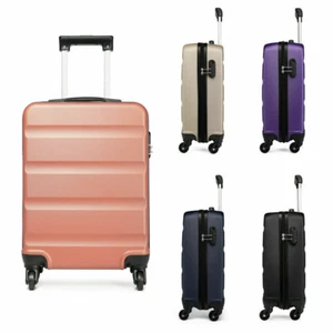 20 Inch Hard Shell Travel Luggage 4 Wheels Trolley Suitcase Lightweight Case - Picture 1 of 75