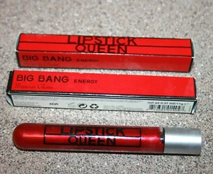 2 x Lipstick Queen Big Bang Illusion Gloss Energy bright red 0.37oz Full Size - Picture 1 of 3