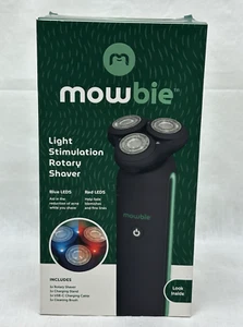 Mowbie Lichtstimulation Rotationsrasierer mit roten & blauen LEDs, Modell 5003 - Bild 1 von 7