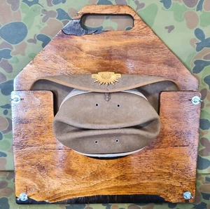 Slouch Hat Press and Carrier. BOSS Awesome Oak #121-58 for up to hat size 58. - Picture 1 of 12