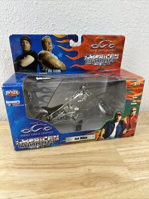 Orange County Choppers Diecast 1:18 Scale American Chopper Chrome Jet Bike - Image 1 of 4