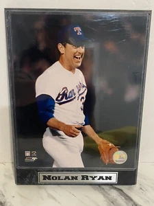 Nolan Ryan Texas Rangers 9x12 Photograph Plaque MLB Baseball Pitcher - Picture 1 of 7