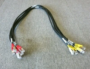 Job Lot 6 x IBM EMC 45W9369 M9A2-M8A1 RJ45 To RJ45 Ethernet Patch Cable 35" - Picture 1 of 5