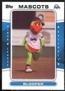 Blooper Card 2013 Topps Pro Debut Mascots #BL 
