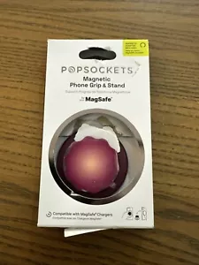 Popsockets MAGSAFE MOLDED FLOWER PETAL RED WINE- Magnetic Phone Grip & Stand - Picture 1 of 1