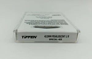 New Tiffen 40.5mm Pearlescent 1/8 Diffusion Glass Filter - Special OEM - Picture 1 of 8