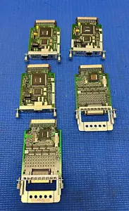 Cisco (2) HWIC-16A VO2 (&) (3) HWIC-1DSU-T1 (TOTAL 5 CARDS) - Picture 1 of 8