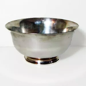 Fisher K28 Paul Revere 1768 Riproduzione Inox EPC Ciotola Silverplate Alta 4 - Foto 1 di 5