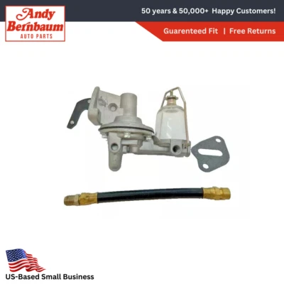 Bomba de combustible Dodge Plymouth 1937-1938 y kit de manguera de línea de combustible flexible. Foto 1 de 4