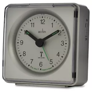 Acctim 71437 "Piper" Funkwecker in mattem Silber - Bild 1 von 1