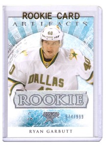 Ryan Garbutt 2012-13 Artifacts Rookie Card #168 /999