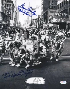 Braves Bob 'Hawk Taylor & Gene Conley Signed Authentic 11X14 Photo PSA #U52705 - Picture 1 of 1