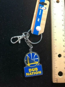 NEW Golden State Warriors Dub Nation Key Chain - NBA Licensed - Picture 1 of 1