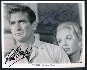 "The Birds" - 10x8 Universal Photo Signed by both Tippi Hedren & Rod Taylor