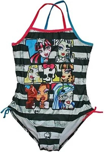 Monster High One Piece Swimsuit Swimwear Girl Size 7/8 - Picture 1 of 1