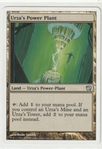 Magic The Gathering 1x Urza's Power Plant NM Core Set 9 MTG Land English Card - Picture 1 of 4