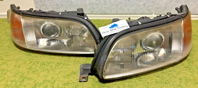 Lexus Genuine GS300 GS400 Toyota Aristo JZS140 Halogen Headlight Lamp Pair OEM - Image 1 of 4