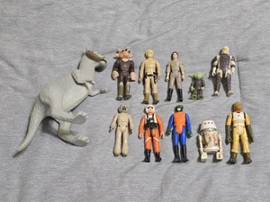Lote de 10 figuras originales Kenner Star Wars 1977 de colección * Yoda, Luke, Leia - Imagen 1 de 2