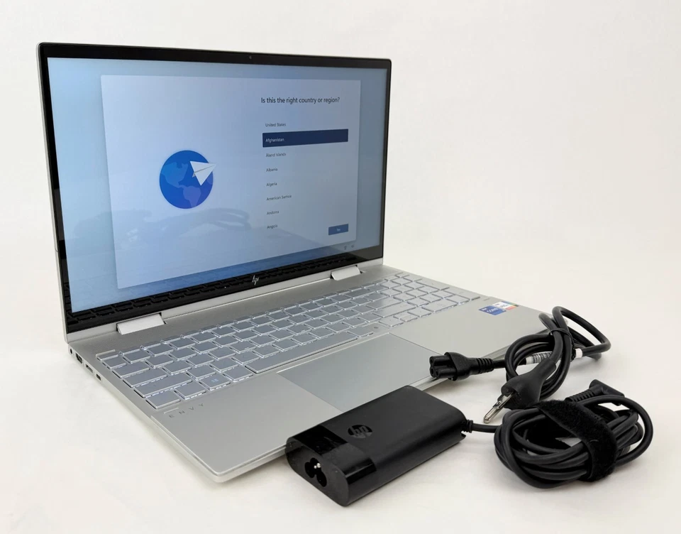 HP Envy x360 15m-ed1023dx 15.6" FHD Touch i7-1165G7 12GB 512GB SSD W11H 2in1 - Image 1 of 4