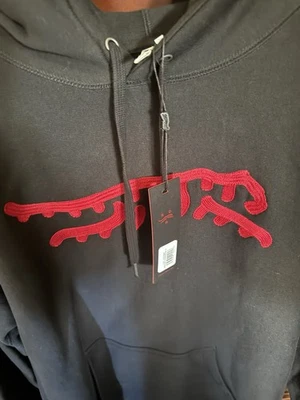 Sun Day Red Tiger Woods Black Red Hoodie New W/ Tags XL - Image 1 of 4