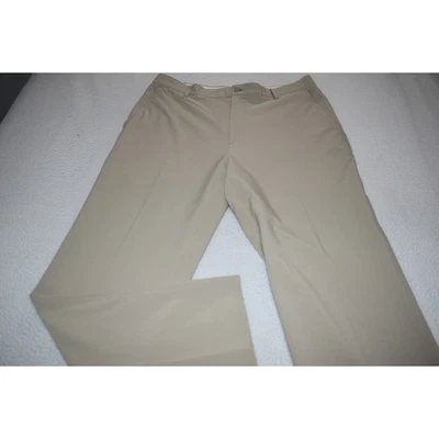Pantalones de golf Footjoy para hombre talla 36 x 33 bronceado rendimiento elástico poliéster spandex Foto 1 de 4
