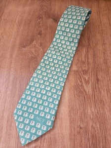 Vineyard Vines grüne Seidenkrawatte für Herren - Bild 1 von 6