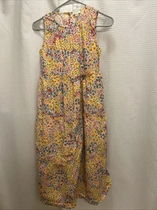 J.Crew Factory - Reimagined floral cotton sleeveless tiered sundress sz 00P - Picture 1 of 13