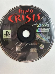 Dino Crisis (Sony PlayStation 1 PS1, 1999) Nur Disc! GEPRÜFT FUNKTIONIERT - Bild 1 von 5