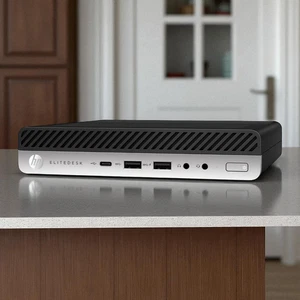 HP EliteDesk 800 G4 6-Core i7 16GB 1TB NVMe SSD Windows 11 Pro WiFi - Picture 1 of 7