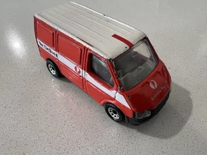 Vintage Ford Transit Van Red Australia Post Vehicle - Matchbox 1987 - Picture 1 of 4