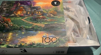 Ceaco - Silver Select - Thomas Kinkade - Sweetheart Retreat - 1000 шт... - Изображение 1 из 4